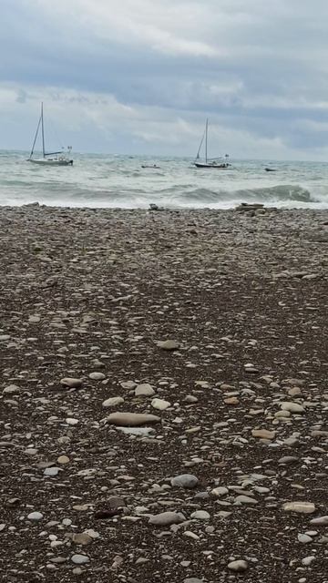 я на море
