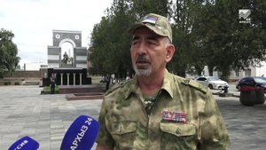 В Черкесске торжественно отметили День ветеранов боевых действий