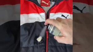 Как удалить жвачку от одежды 👍