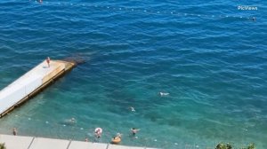 Крым Гаспра Ялта сегодня 1 июля 2025. Море и погода в Ялте  сейчас