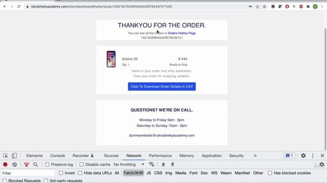 [s1.eground.org] 005 Complete E2E flow of Placing the order and grab the OrderID with Playwright