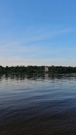 Открываем Россию река Волга в городе Тутаев