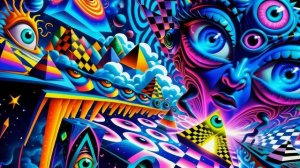 🧿 AI Manifest Visuals for Insane Electronic Ambient Hallucination Experiences [4K UHD 60 FPS] 🧿