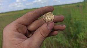Коп по старине с теркой 705. Поиск монет с металлоискателем