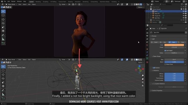 7.06 - Exercise Character Lighting