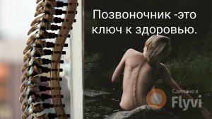 Позвоночник -это ключ к здоровью всего тела