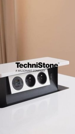 С кварцевым камнем Technistone границы исчезают