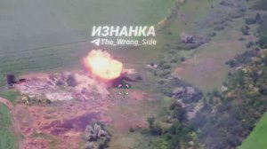 Уничтожение ПВД 142 омбр Всу с применением БПЛА-камикадзе 'Герань' в районе н.п Софиевка 💥🇷🇺👊