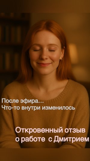 Откровенный отзыв