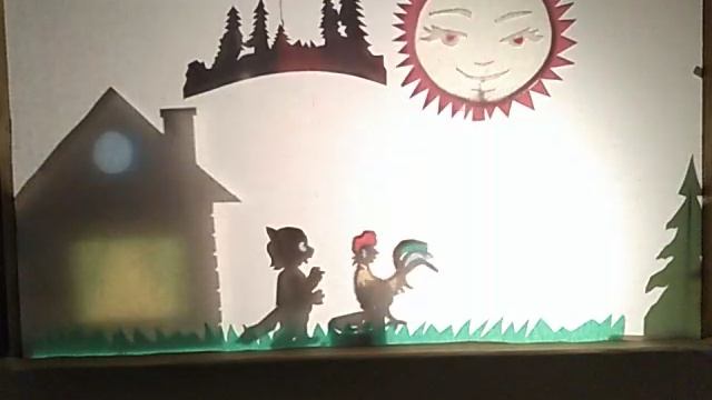 Театр светотеней. Кот, петух и лиса . смотреть онлайн