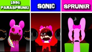 INCREDIBOX SPRUNKI '96 🦔⚡ | SONIC vs SPRUNKR vs PARASPRUNKI! 💨🦠 РЕТРО-БАТТЛ!