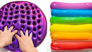 Слаймы, Игры со слаймами 🎨 Волшебная текстура!