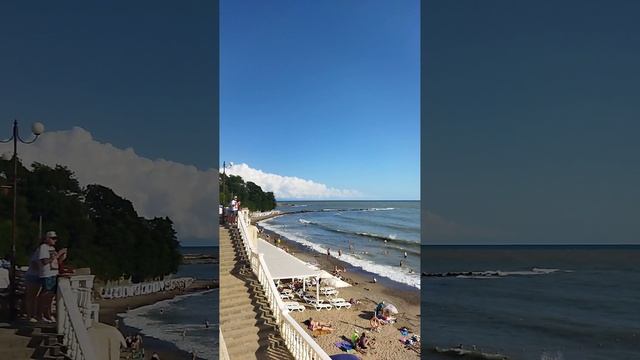ДЖУБГА Центральный пляж 01.07.2025