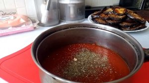 Запечённые баклажаны 🍆 с соусом Alla salsa ( томатный)  с сыром Моцарелла.#еда