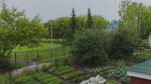 пасмурное, дождливое лето в деревне, деревенская жизнь