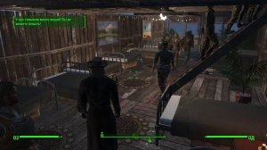 Fallout 4 Ферма Уорвиков  Поселение. мои постройки в этой локации