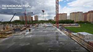 Ход строительства Технокластер «Мега – Молжаниново» от застройщика «Страна Девелопмент», 01.07.2025