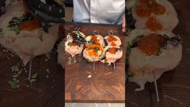 Сочная курочка с начинкой в аэрогриле Demiand 🍗🥓