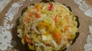 Как приготовить? ВКУСНАЯ, ХРУСТЯЩАЯ, МАРИНОВАННАЯ КАПУСТА ЗА 12 ЧАСОВ