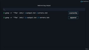 LFCS_31 Use Input-Output redirection