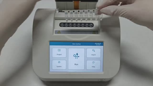 Термоциклер на стрип 8 пробирок для ПЦР в реальном времени, nQ08T-X4, BioWe