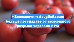 «Ведомости»: Азербайджан больше пострадает от возможного разрыва торговли с РФ