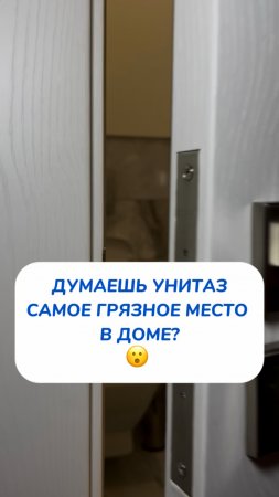 Думаешь УНИТАЗ самое ГРЯЗНОЕ МЕСТО в доме ? 😑