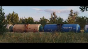 2ТЭ25Км - 0149 с грузовым поездом.