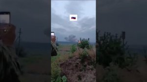 Кадры прилёта авиабомб на позиции ВСУ.