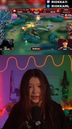 TEAM SPIRIT НИКОГДА НЕ ПРОИГРАЮТ В МЛББ #mlbb #млбб #mobilelegends #moba #ml #риокка