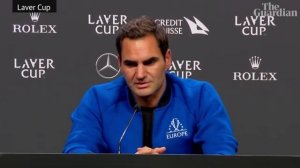 Federer gives an emotional farewell as career comes to a close_ 'A huge honour'