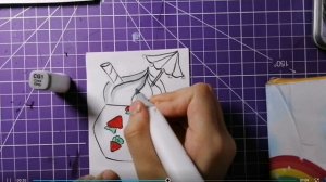 Туториал на летнию чашку со сливками