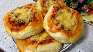 Это рецепт той пиццы, что повкуснее, а не быстрее.