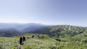 Восхождение Оштен 22 июня 2025 с Яворовой поляны.Открытие памятника ВОВ