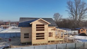 Отзыв о строительстве дома из бруса, 2025 г, апрель, Павловский Посад