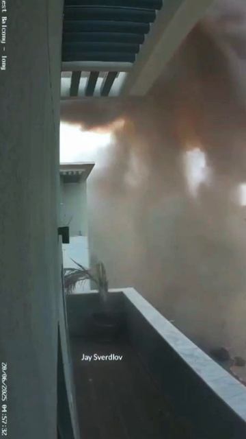 Новое видео попадания иранской ракеты в Беэр-Шеву, за четыре дня до прекращения огня смотреть онлайн