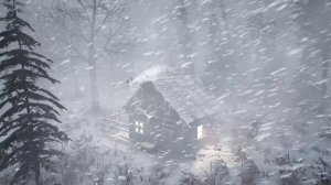 Невероятно сильная метель для сна, 10 часов снежной бури. Звуки ветра для сна на черном экране