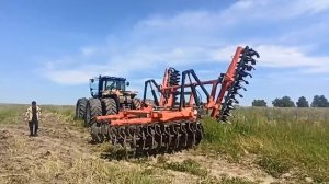 ТЯЖЕЛАЯ БОРОНА - РАЗРАБОТКА ТЯЖЕЛЫХ ЗЕМЕЛЬ ПРОХОДИТ ОТЛИЧНО!