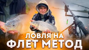 🎣 ЛОВЛЯ КАРПА НА ФЛЭТ-МЕТОД | Секреты уловистой оснастки и прикормки