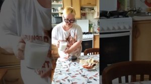 Любимый завтрак🍳☕