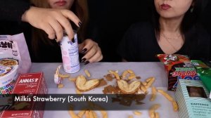 ASMR снеки разных стран