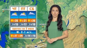 Прогноз погоды на 3 июля в Новосибирске