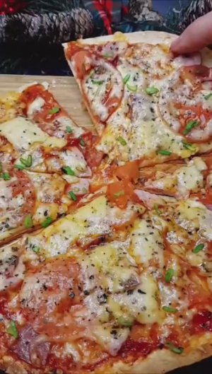 А ты так ПИЦЦУ готовишь Быстро и вкусно за петь минот! #food #пицца #пиццаза5минут #pizza...