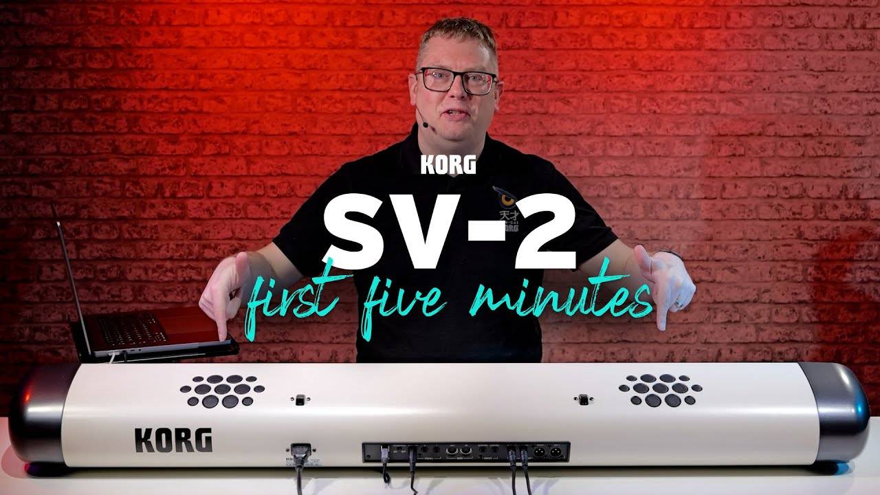 Korg SV-2: First Five Minutes with Luke