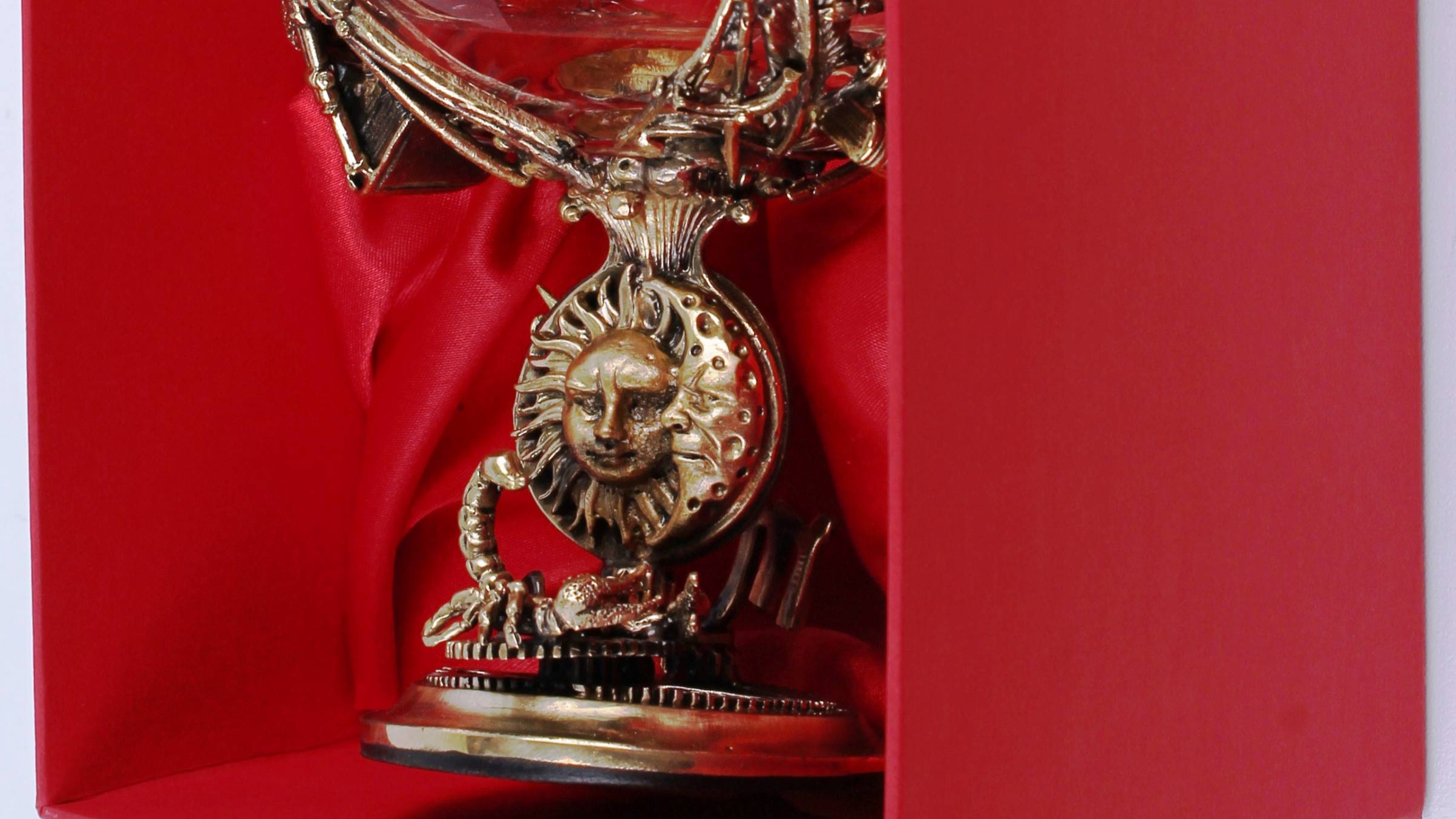 Бокал для коньяка, виски или бренди, знак зодиака «Скорпион»