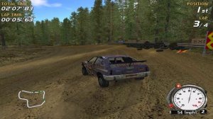Flatout Бронза 2 Wood Land Havoc 1 попытка