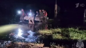 В Забайкальском крае после ливней из берегов вышла река Унгур