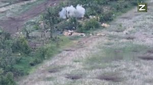 Новороссийские десантники уничтожили склад с боеприпасами и блиндажи ВСУ в Запорожской области