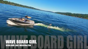 🏄♀️ Скользим по озеру Вашингтон — волновая доска с воздуха