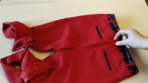 Как ушить женские брюки в поясе.